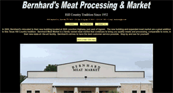 Desktop Screenshot of bernhardmeat.com